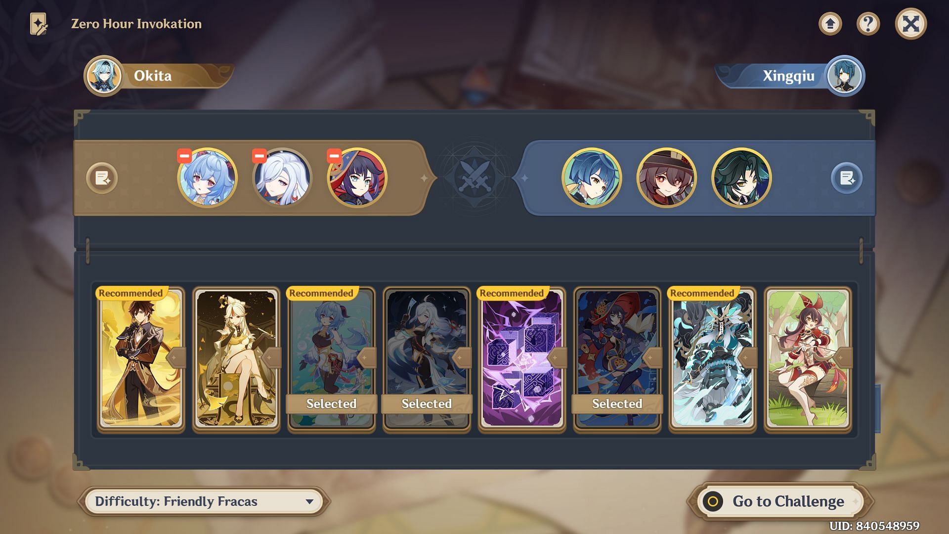 The freeze team is powerful (Image via HoYoverse)